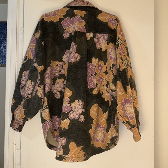 Free People Ruby Floral Jacket / Shacket - Picture 6 of 6